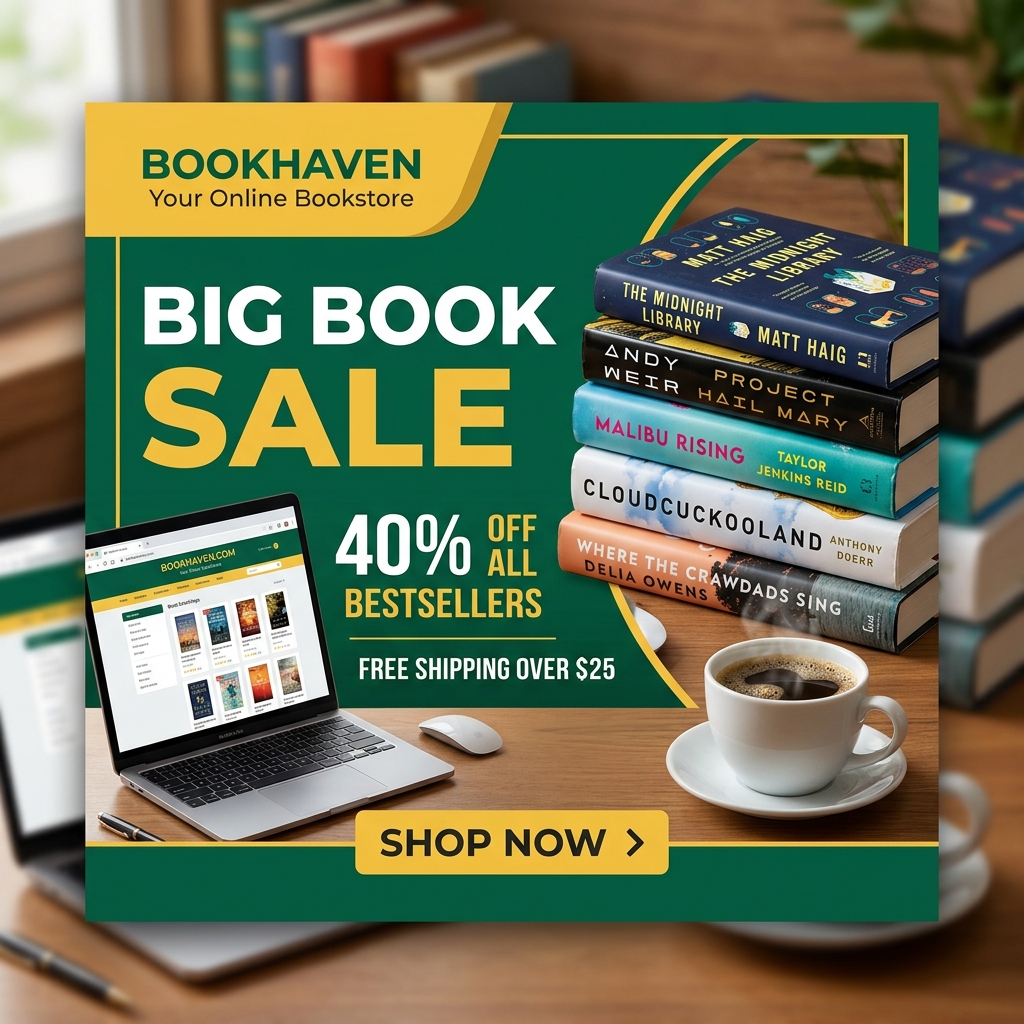 Bookhaven Big Book Sale - 40% Off Bestsellers
