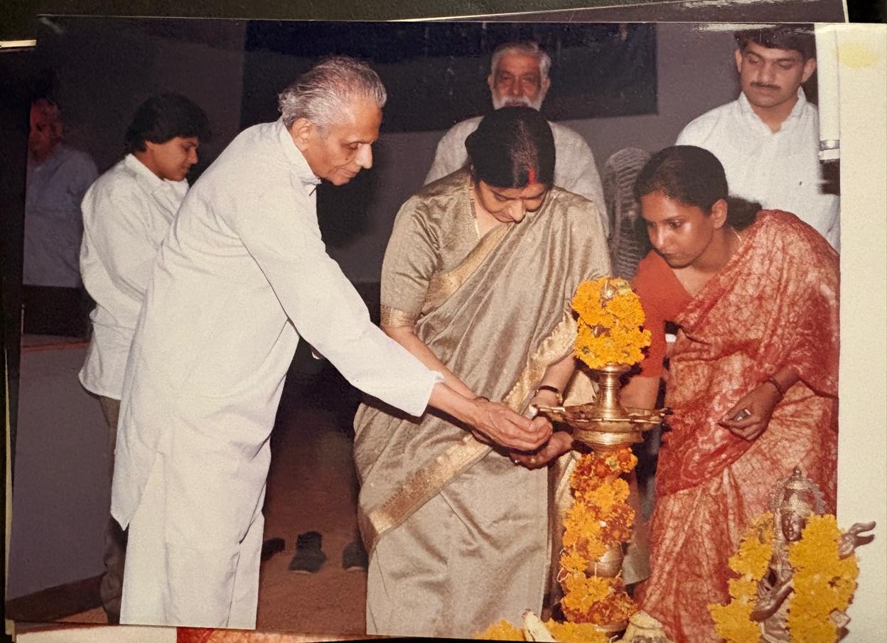 Light Lamping at Annual Function in the year 2004